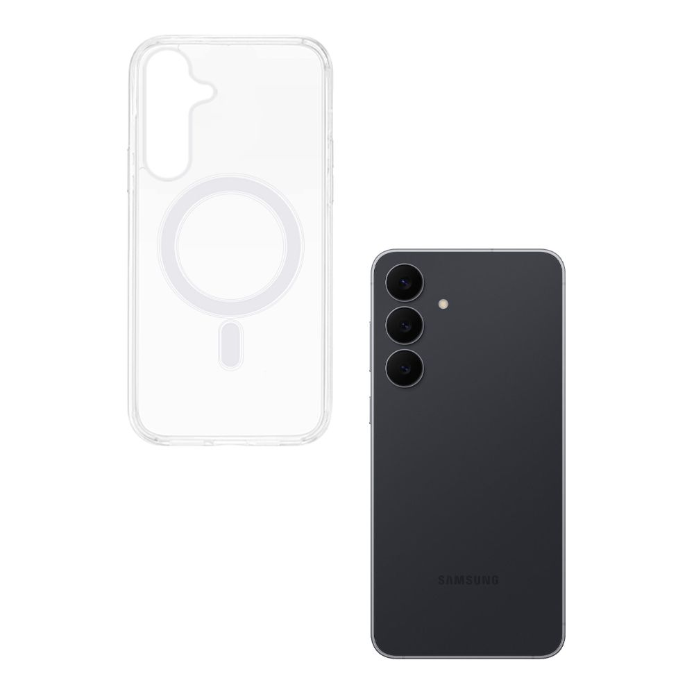 Θήκη Magnetic MagCase Sonique Samsung Galaxy S25 FE Διάφανο