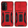 Θήκη Ring Armor CamShield Sonique για Samsung Galaxy A37 5G Κόκκινο