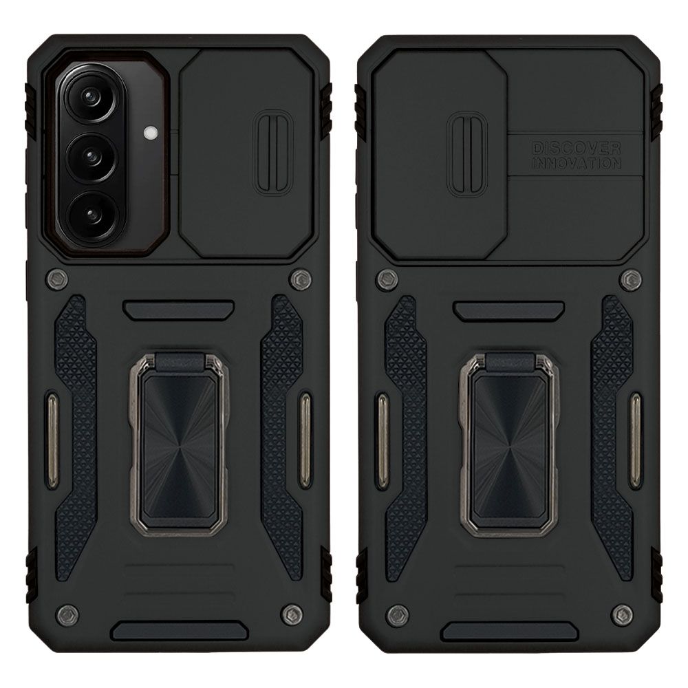 Θήκη Ring Armor CamShield Sonique για Samsung Galaxy A37 5G Μαύρο