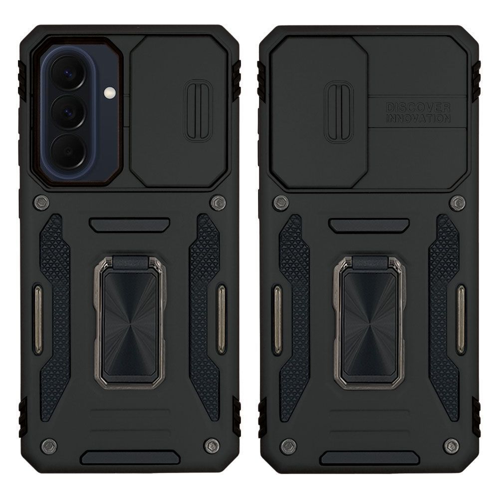 Θήκη Ring Armor CamShield Sonique για Samsung Galaxy A57 5G Μαύρο