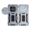 Θήκη Ring Armor CamShield Sonique για Xiaomi Redmi Note 15 4G / Redmi Note 15 5G / Poco M8 5G Γκρι
