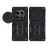 Θήκη Ring Armor CamShield Sonique για Xiaomi Redmi Note 15 4G / Redmi Note 15 5G / Poco M8 5G Μαύρο