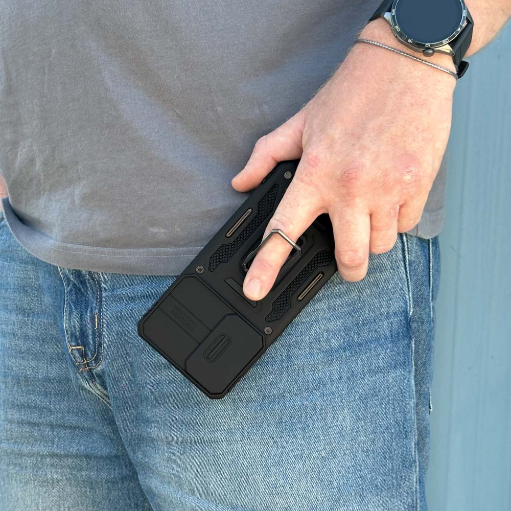 Θήκη Ring Armor CamShield Sonique για Xiaomi Xiaomi 15T Pro 5G Μαύρο