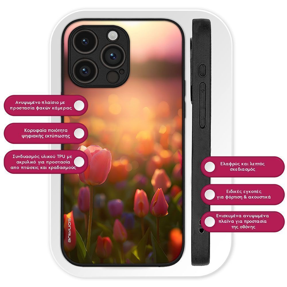 Θήκη Sonique Sunset in Eden Series για Huawei Mate 20 Lite Tulip Velvet