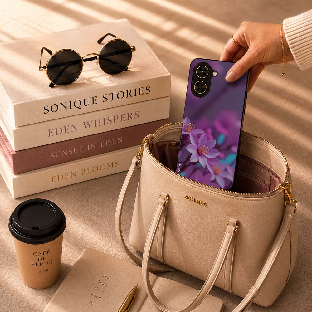 Θήκη Sonique Sunset in Eden Series για Nothing Phone 3a Sakura Bloom