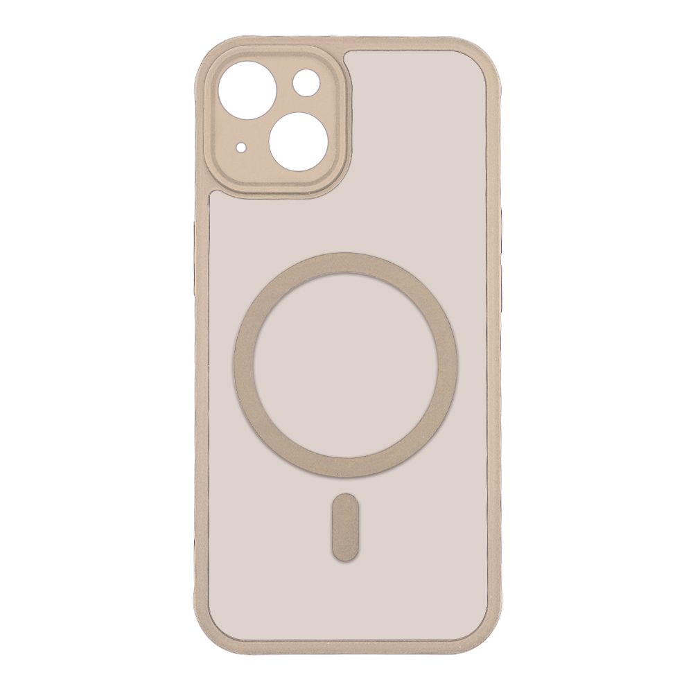 Θήκη Magnetic MagMatte Lens Sonique Apple iPhone 13 Μπεζ