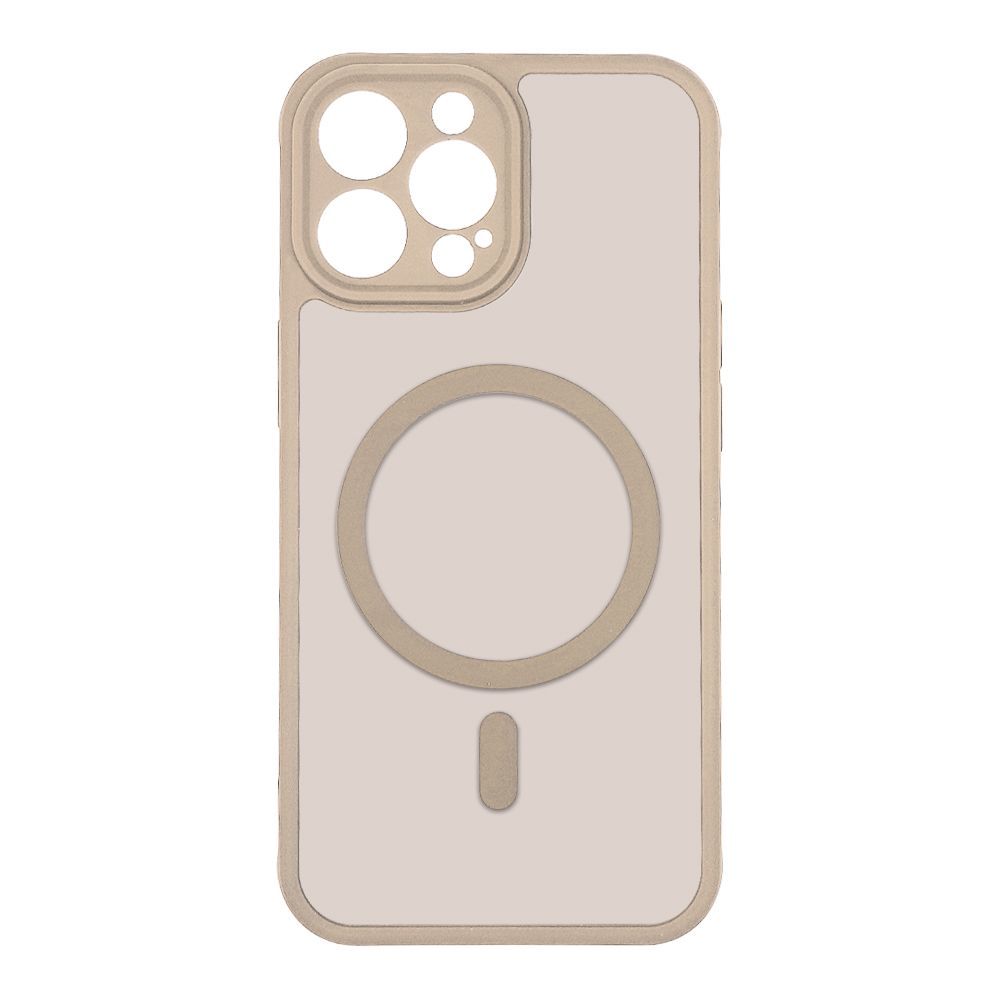 Θήκη Magnetic MagMatte Lens Sonique Apple iPhone 13 Pro Max Μπεζ
