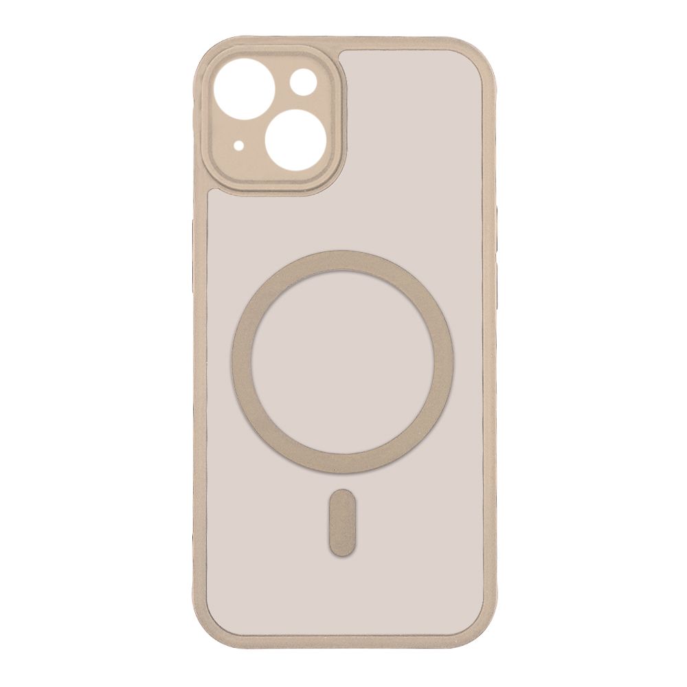 Θήκη Magnetic MagMatte Lens Sonique Apple iPhone 15 Μπεζ