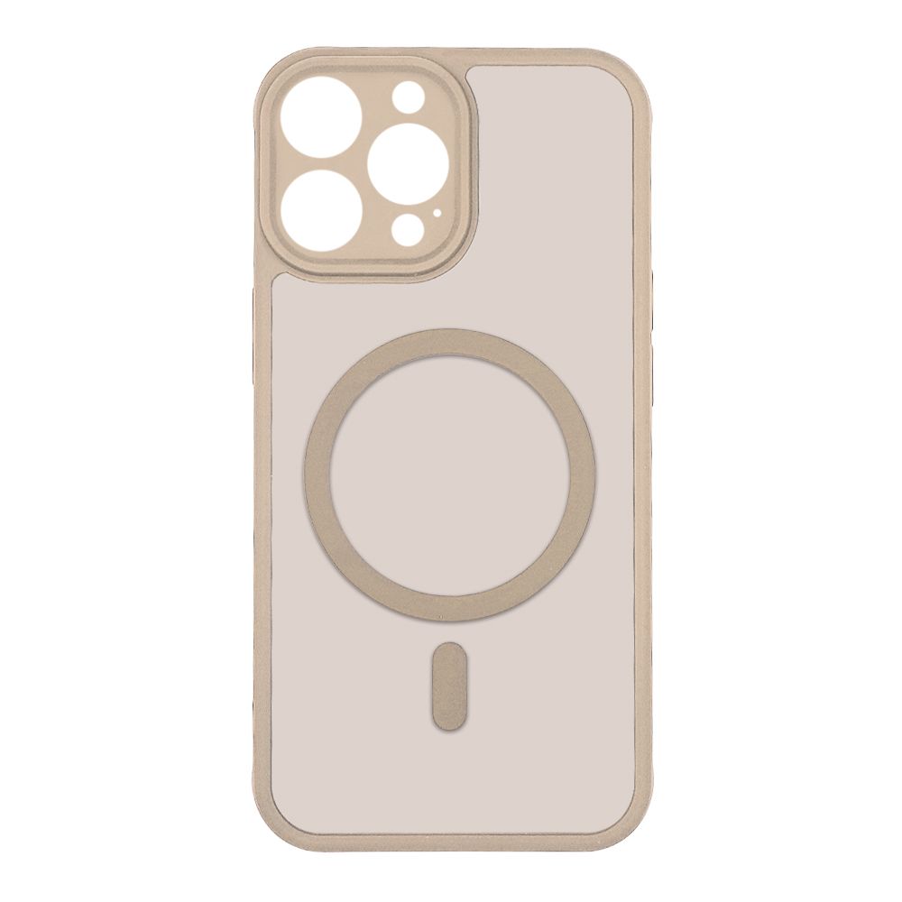 Θήκη Magnetic MagMatte Lens Sonique Apple iPhone 16 Pro Max Μπεζ