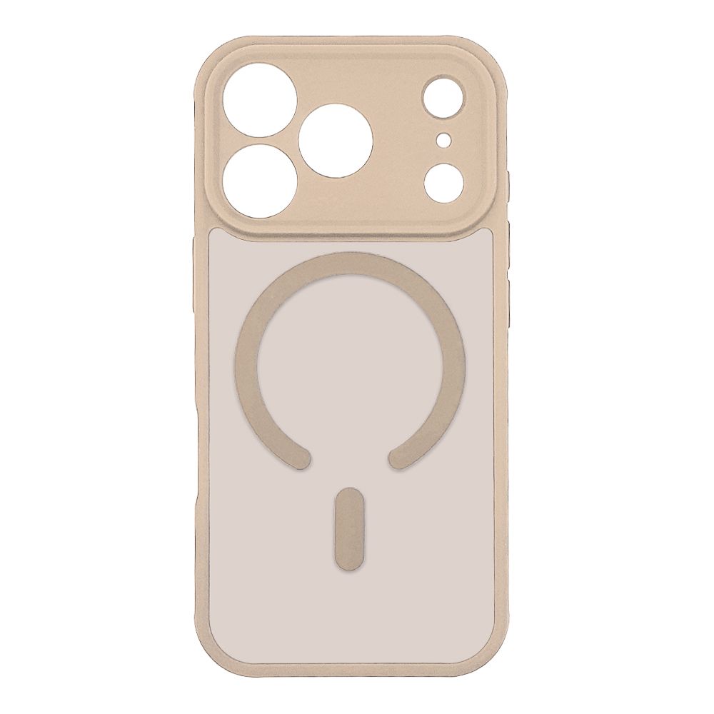 Θήκη Magnetic MagMatte Lens Sonique Apple iPhone 17 Pro Μπεζ