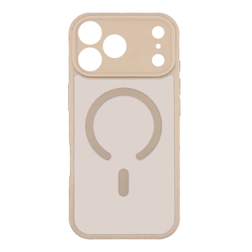 Θήκη Magnetic MagMatte Lens Sonique Apple iPhone 17 Pro Max Μπεζ