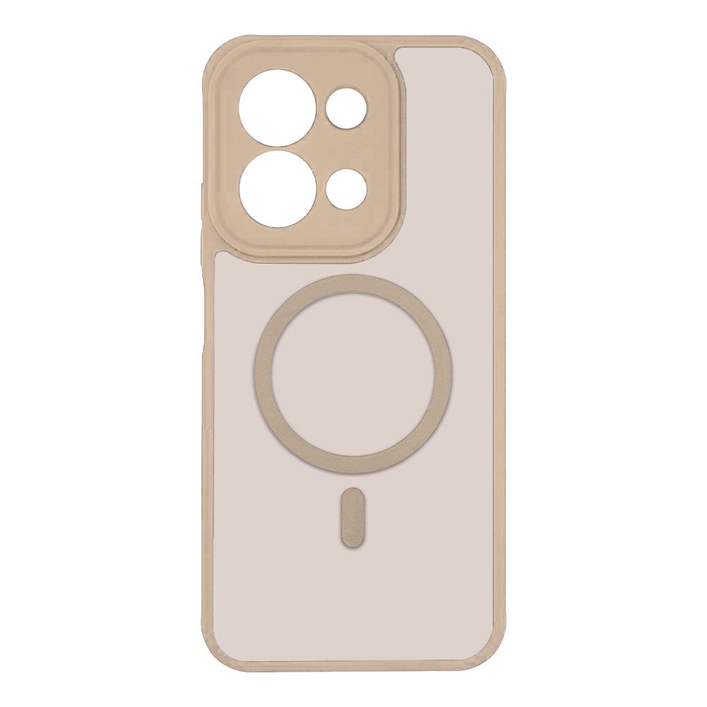 Θήκη Magnetic MagMatte Lens Sonique Xiaomi Redmi 15C 4G 173mm / Redmi 15C 5G 173mm / Poco C85 4G Μπεζ