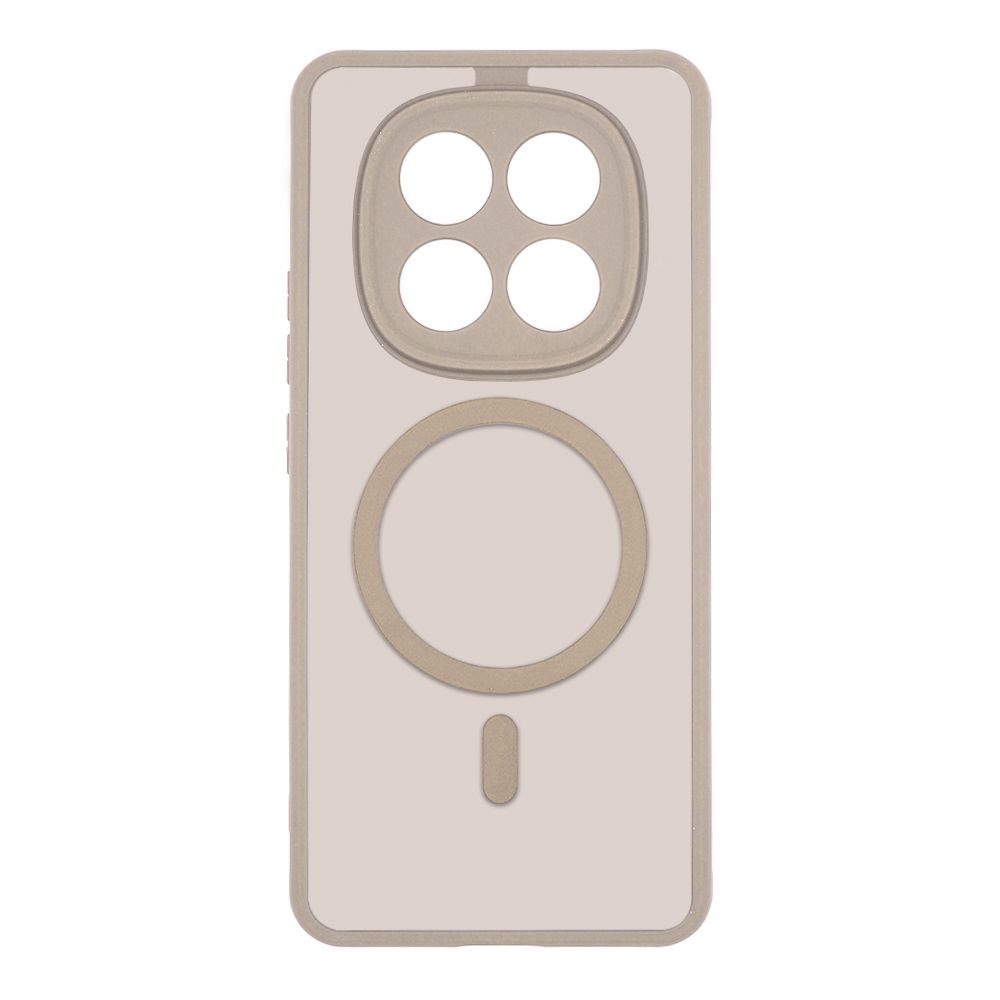 Θήκη Magnetic MagMatte Lens Sonique Xiaomi Redmi Note 15 4G / Redmi Note 15 5G / Poco M8 5G Μπεζ