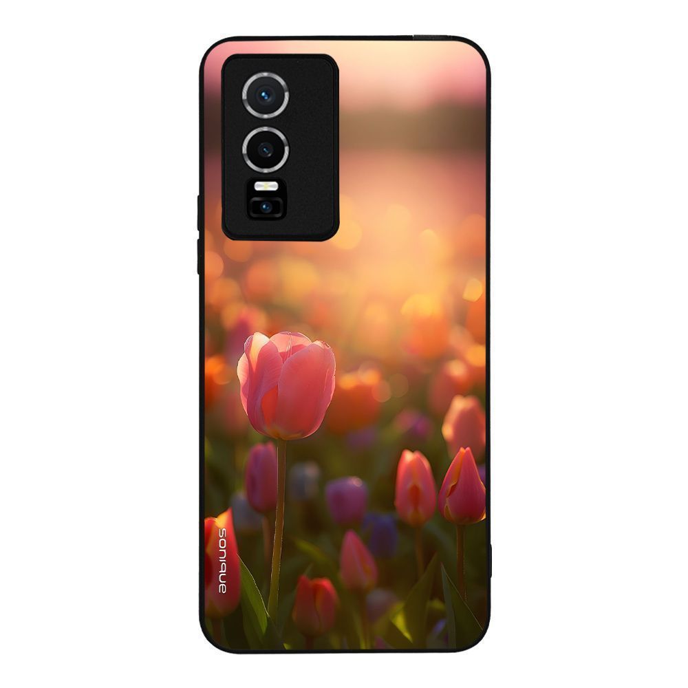 Θήκη Sonique Sunset in Eden Series για VIVO Y74s / VIVO Y76 5G Tulip Velvet