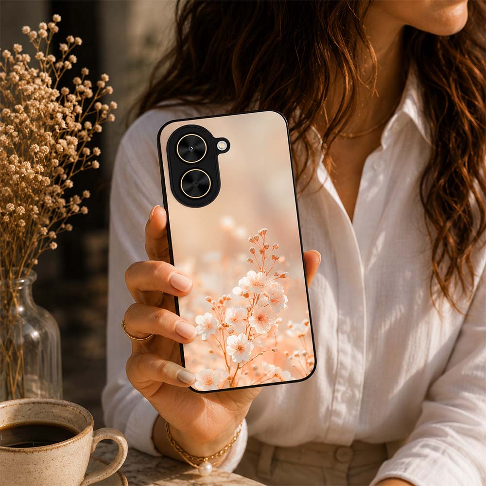 Θήκη Sonique Sunset in Eden Series για VIVO Y74s / VIVO Y76 5G Zen Blossom