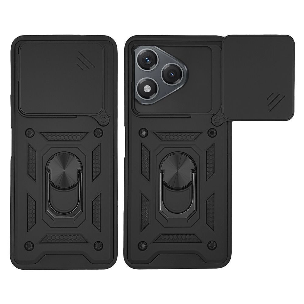 Θήκη Ring Armor CamPro Sonique Honor 400 Lite 5G Μαύρο