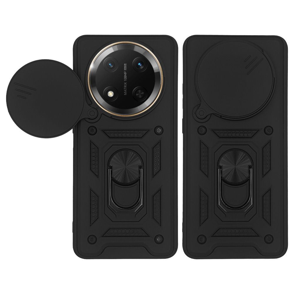 Θήκη Ring Armor CamPro Sonique Honor Magic7 Lite 5G Μαύρο
