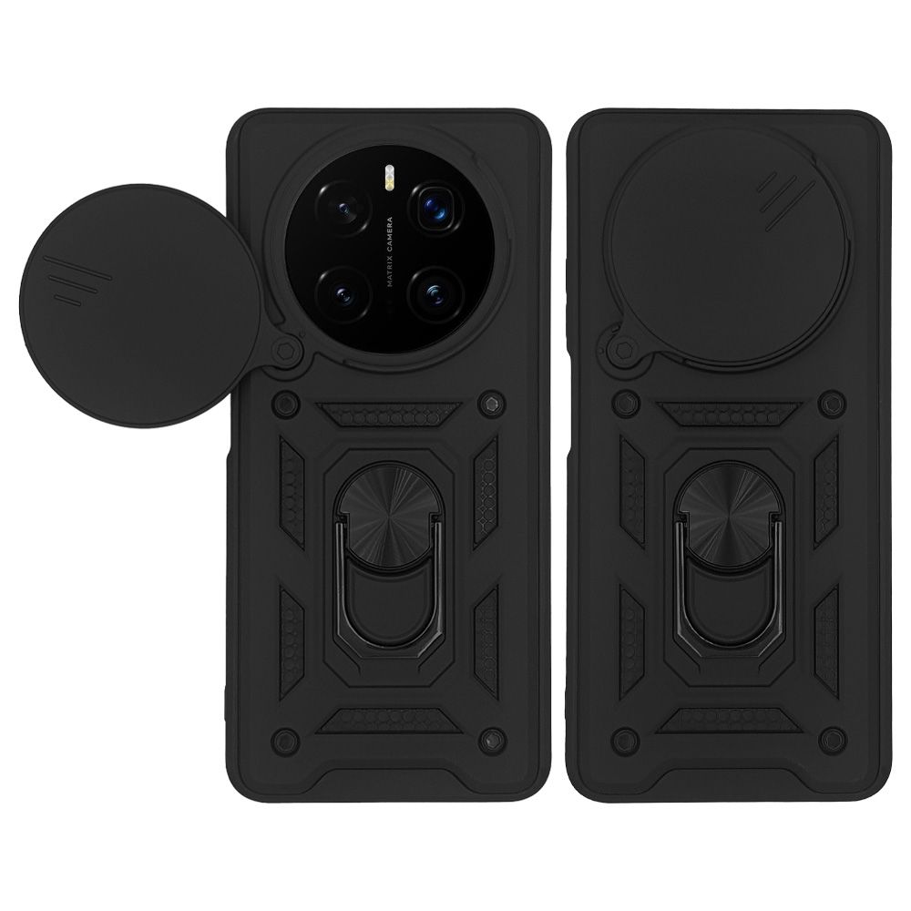Θήκη Ring Armor CamPro Sonique Honor Magic7 Pro 5G Μαύρο