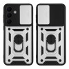 Θήκη Ring Armor CamPro Sonique για Samsung Galaxy S26 Ασημί