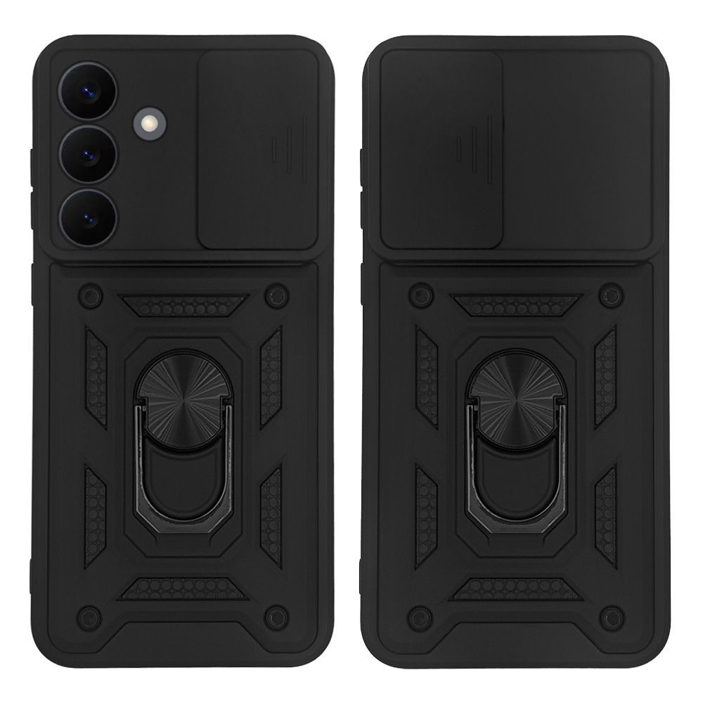 Θήκη Ring Armor CamPro Sonique για Samsung Galaxy S26 Μαύρο