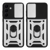 Θήκη Ring Armor CamPro Sonique για Samsung Galaxy S26 Plus Ασημί
