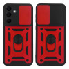 Θήκη Ring Armor CamPro Sonique για Samsung Galaxy S26 Plus Κόκκινο