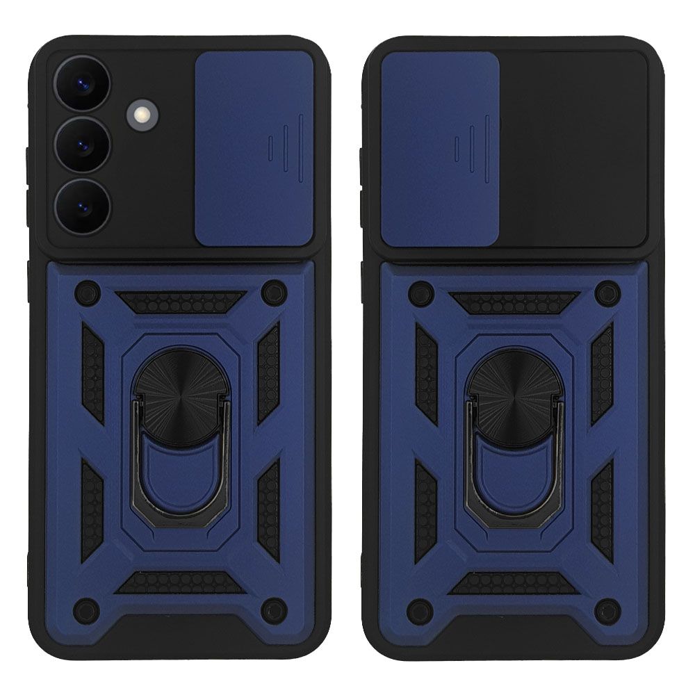 Θήκη Ring Armor CamPro Sonique για Samsung Galaxy S26 Plus Μπλέ