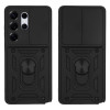 Θήκη Ring Armor CamPro Sonique για Samsung Galaxy S26 Ultra Μαύρο