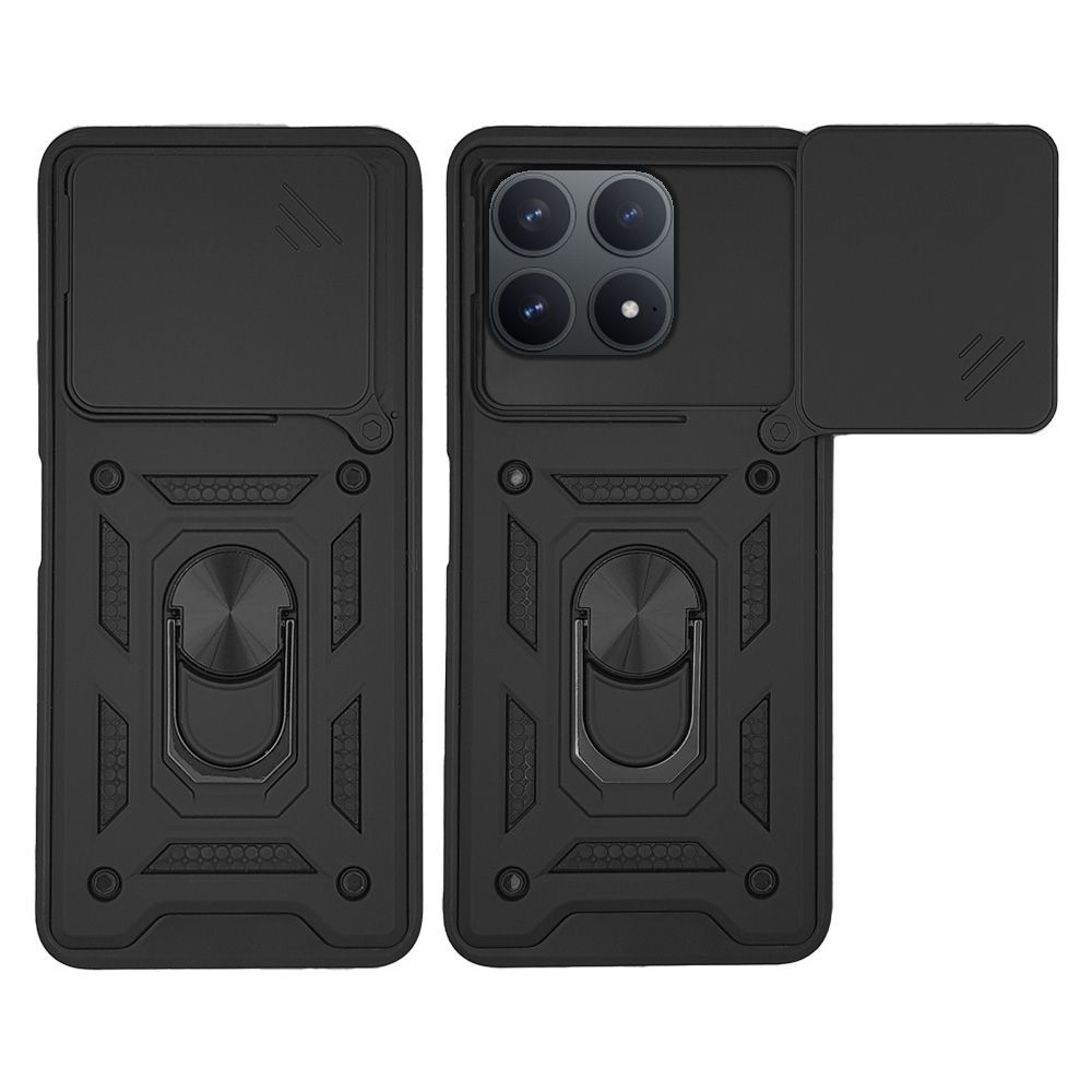 Θήκη Ring Armor CamPro Sonique για Xiaomi Poco F8 Pro 5G Μαύρο