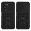 Θήκη Ring Armor CamPro Sonique για Xiaomi Redmi 15 4G / Redmi 15 5G Μαύρο