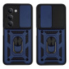 Θήκη Ring Armor CamPro Sonique για Xiaomi Redmi 15 4G / Redmi 15 5G Μπλέ