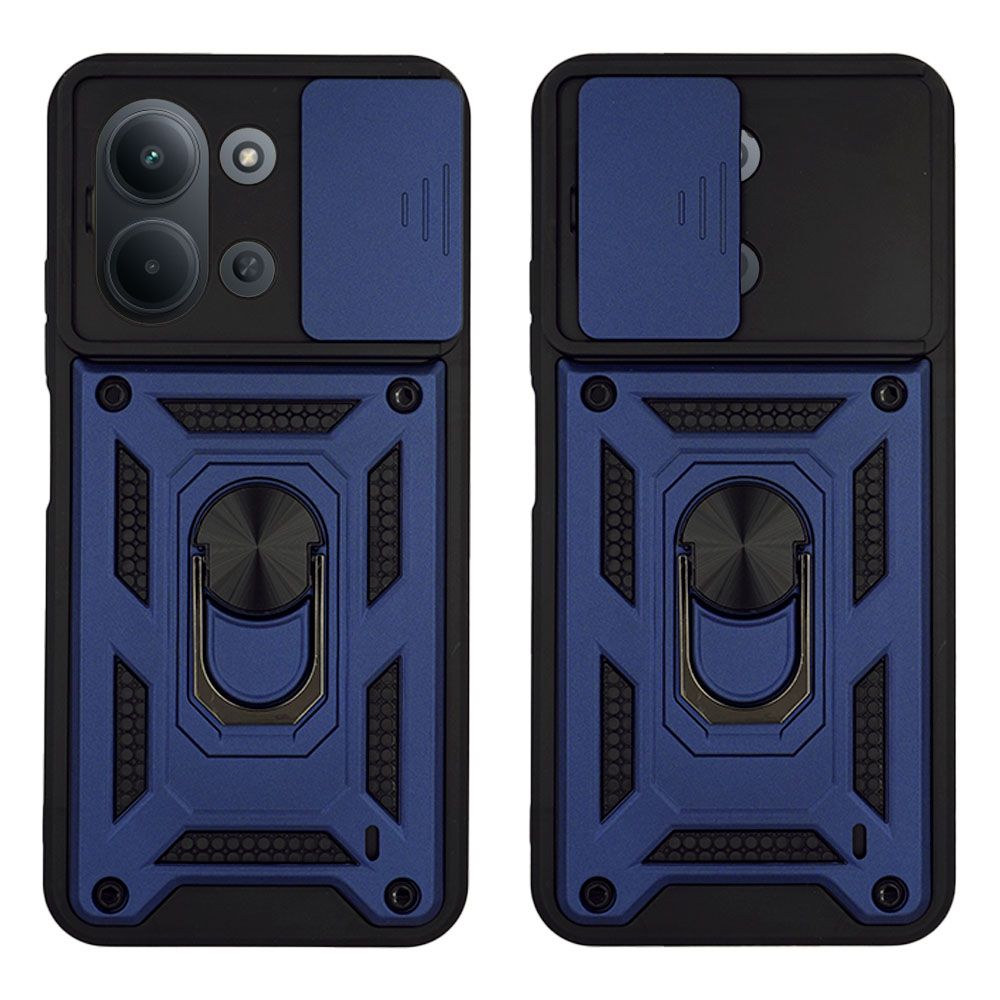 Θήκη Ring Armor CamPro Sonique για Xiaomi Redmi 15C 4G 173mm / Redmi 15C 5G 173mm / Poco C85 4G Μπλέ