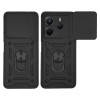 Θήκη Ring Armor CamPro Sonique για Xiaomi Redmi Note 14 4G (164.84mm) Μαύρο