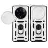 Θήκη Ring Armor CamPro Sonique Realme 14 Pro Plus 5G Ασημί