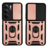 Θήκη Ring Armor CamPro Sonique Realme C75 4G / Realme 14X 5G Ροζ Χρυσό