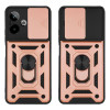 Θήκη Ring Armor CamPro Sonique Realme GT 7 5G / Realme GT 7T 5G Ροζ Χρυσό