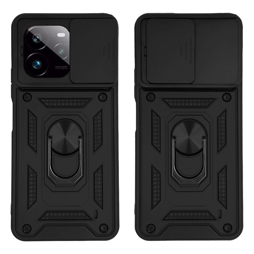 Θήκη Ring Armor CamPro Sonique Realme GT 7 Pro 5G Μαύρο
