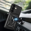 Θήκη Ring Armor CamPro Sonique για Oppo Oppo A5 Pro 5G Μαύρο