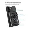 Θήκη Ring Armor CamPro Sonique για Oppo Oppo A5 Pro 5G Μαύρο