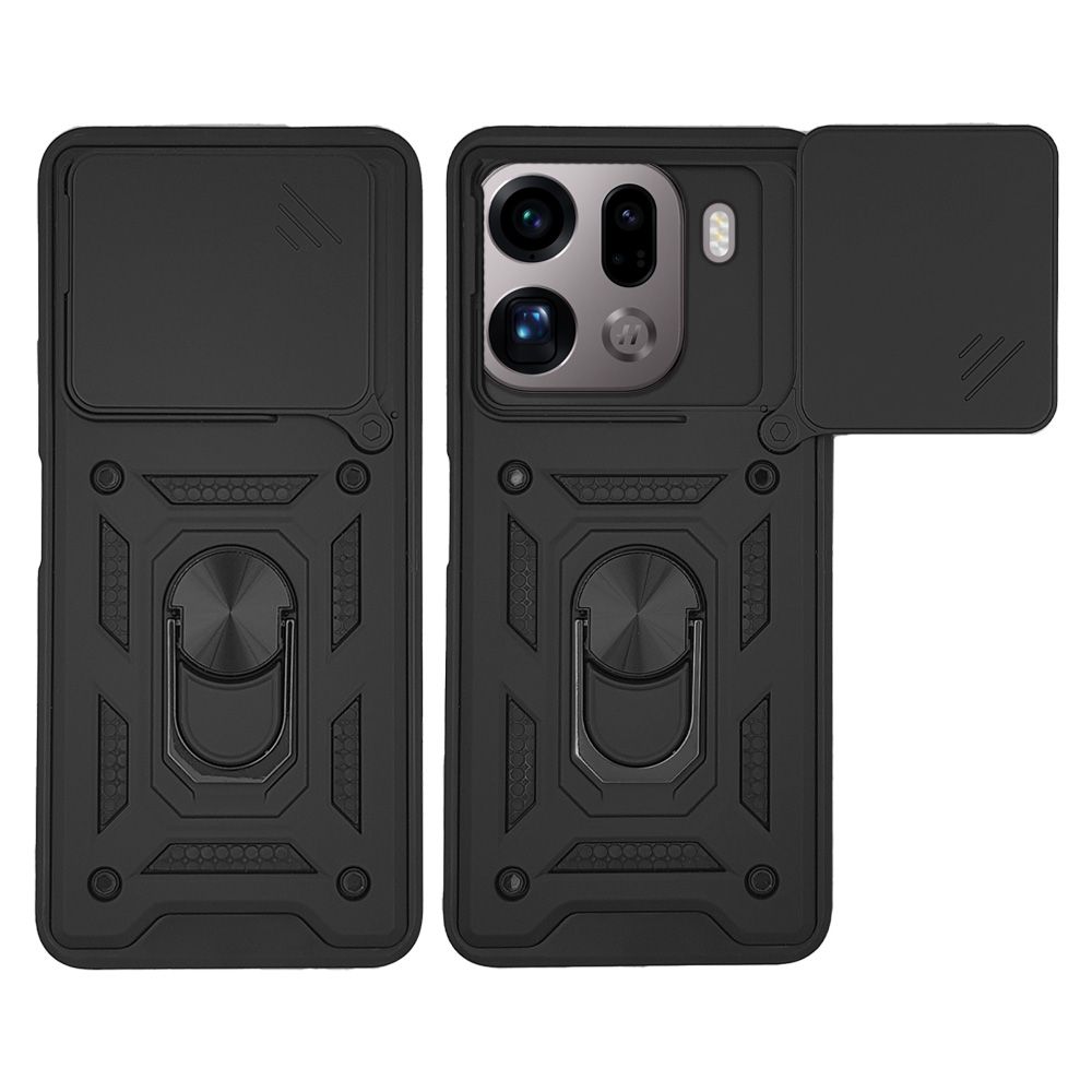 Θήκη Ring Armor CamPro Sonique για Oppo Oppo Find X9 Pro 5G Μαύρο