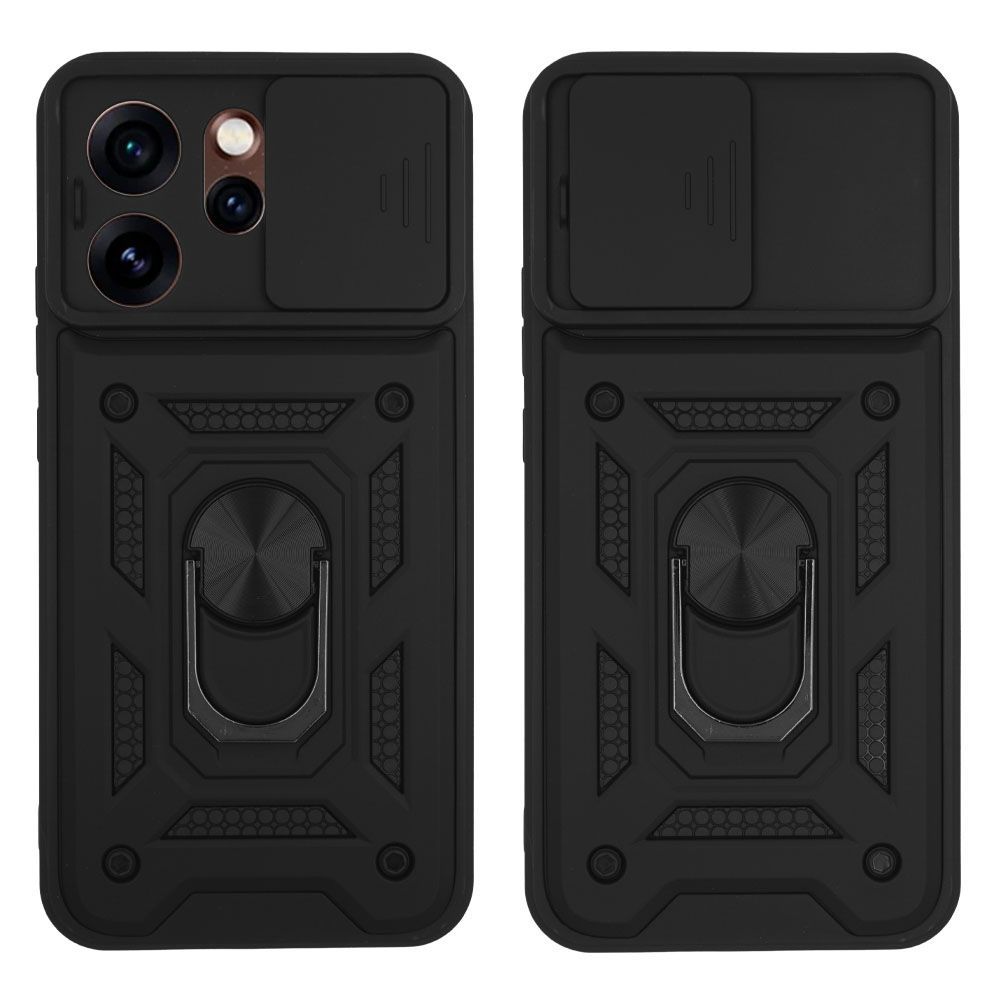 Θήκη Ring Armor CamPro Sonique για Oppo Oppo Reno15 Pro Max Μαύρο