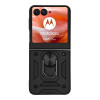 Θήκη Ring Armor CamPro Sonique για Motorola (Large Hole) Motorola Razr 40 Ultra Μαύρο
