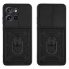 Θήκη Ring Armor CamPro Sonique για Motorola Edge 50 Neo 5G / Edge 60 Neo 5G Μαύρο