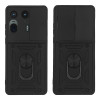 Θήκη Ring Armor CamPro Sonique για Motorola Edge 50 Ultra Μαύρο