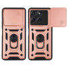 Θήκη Ring Armor CamPro Sonique για Motorola Edge 60 Fusion 5G Ροζ Χρυσό