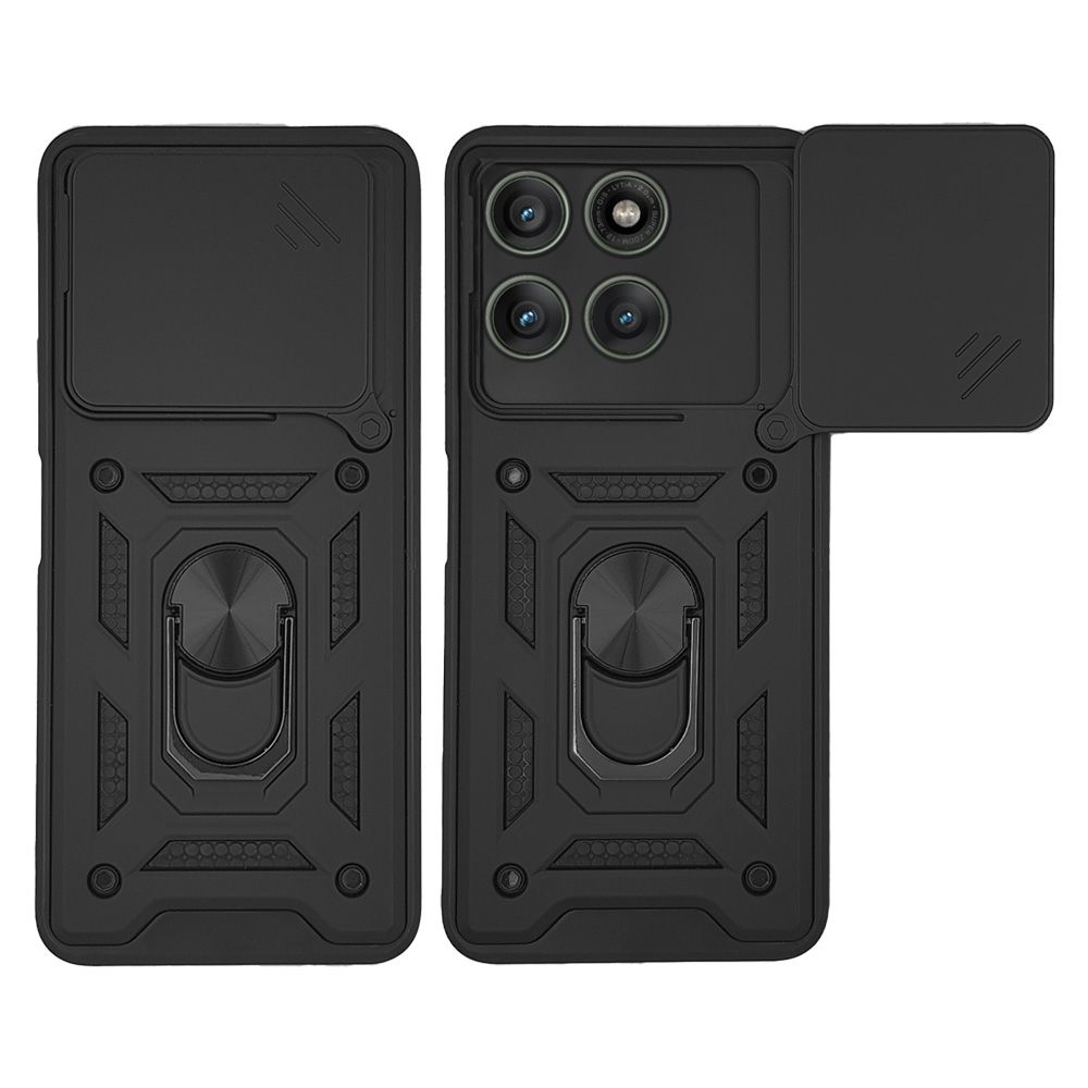Θήκη Ring Armor CamPro Sonique για Motorola Edge 60 Pro 5G Μαύρο