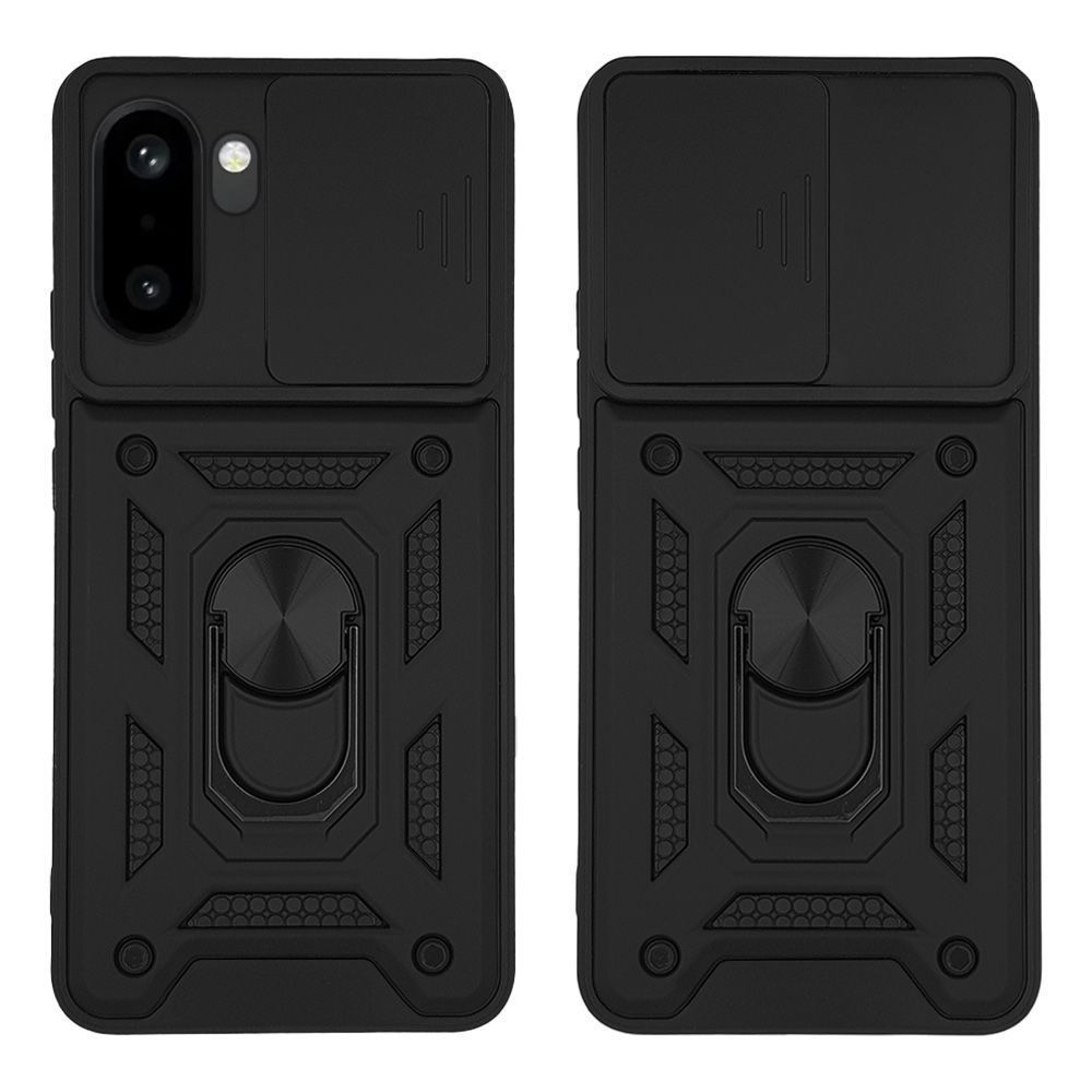 Θήκη Ring Armor CamPro Sonique για OnePlus OnePlus 15R 5G Μαύρο