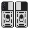 Θήκη Ring Armor CamPro Sonique για OnePlus OnePlus Nord 5 5G Ασημί