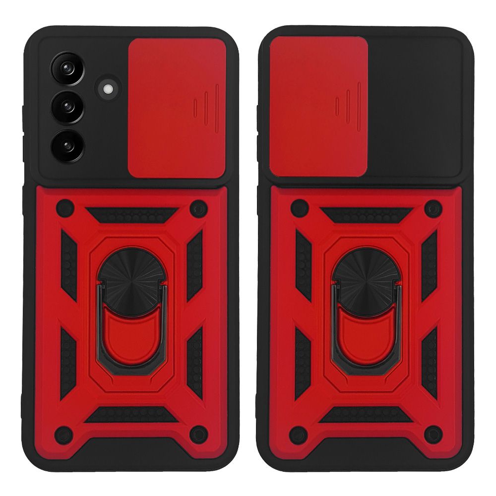 Θήκη Ring Armor CamPro Sonique για Samsung Galaxy A37 5G Κόκκινο