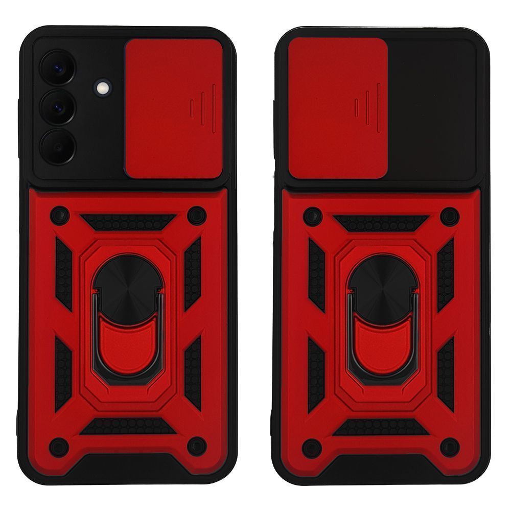 Θήκη Ring Armor CamPro Sonique για Samsung Galaxy A57 5G Κόκκινο